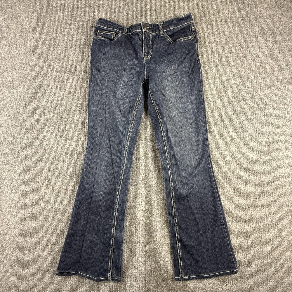 Tommy Hilfiger Jeans Womens 33 Medium Wash Blue Mid Rise Hope Boot Bootcut Denim